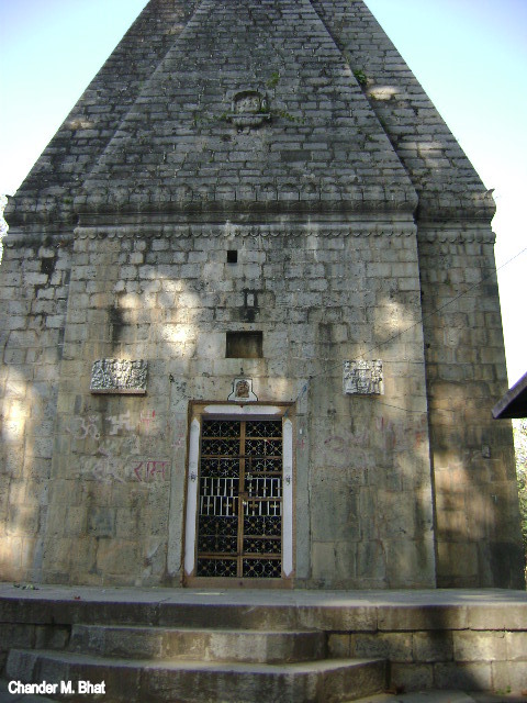 Front View of the main temple