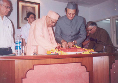 Book released by Dr. Karan Singh